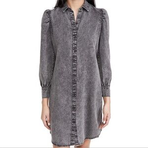 Rails Adele Black Acid Wash Dress- Size S
